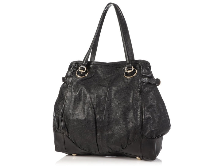 G*G Black G*Gssima Full Moon Tote