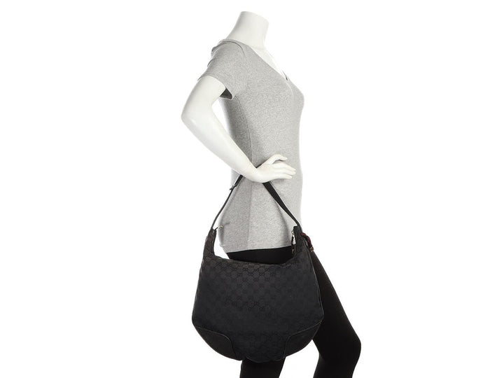 G*G Black Canvas Princy Hobo