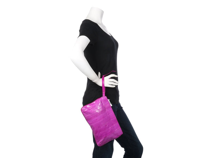 Givenchy Purple Elene Clutch
