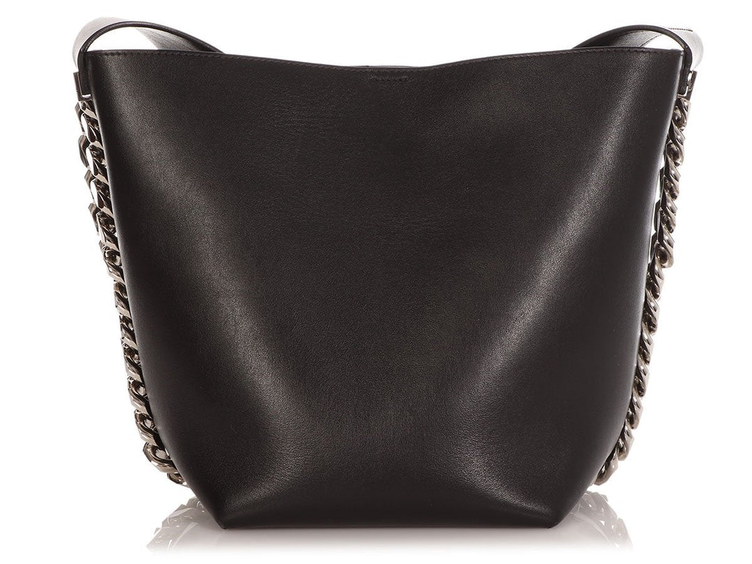 Givenchy Black Infinity Chain Bucket Bag