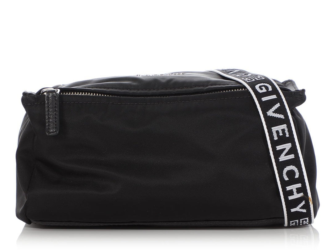 Givenchy Mini Black Nylon Pandora Crossbody
