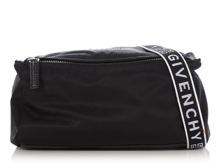 Givenchy Mini Black Nylon Pandora Crossbody
