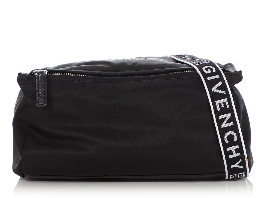 Givenchy Mini Black Nylon Pandora Crossbody