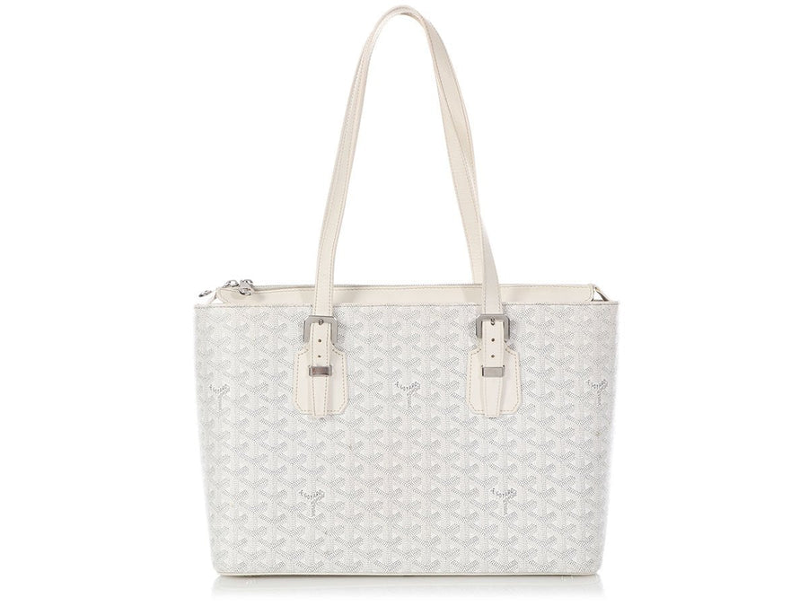 Goyard White Marie Galante GM