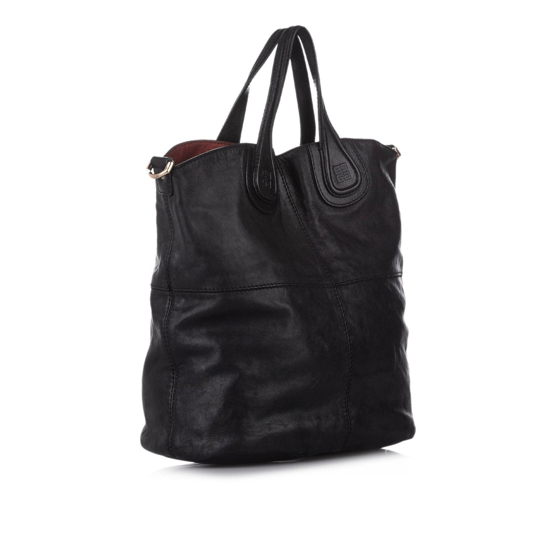 Givenchy Nightingale North South Leather Tote Bag (SHG-18495)