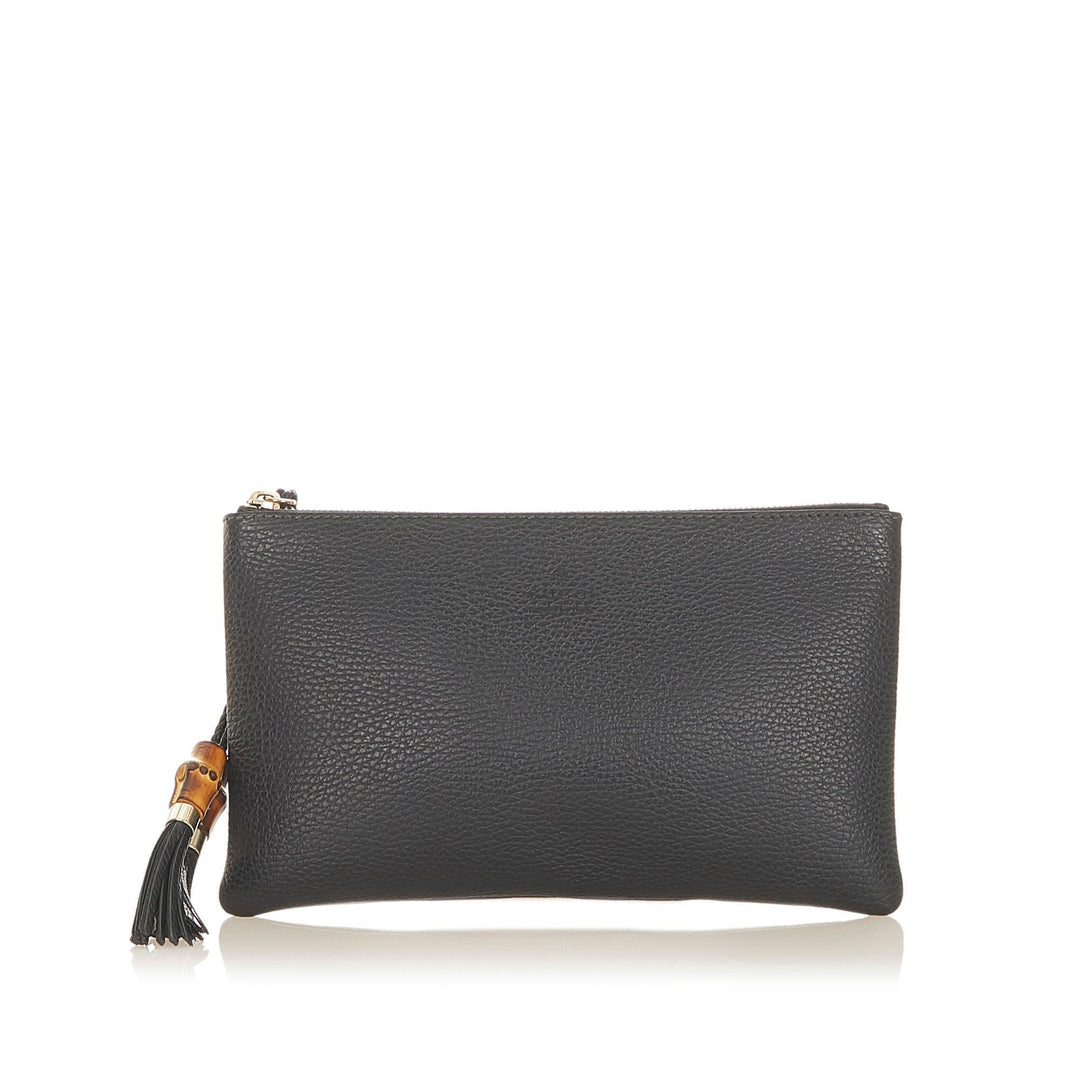 G*G Bamboo Leather Clutch Bag (SHG-19820)