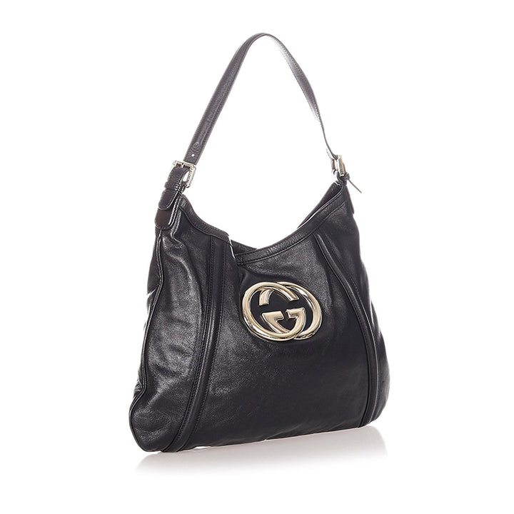 G*G Britt Leather Shoulder Bag (SHG-20378)