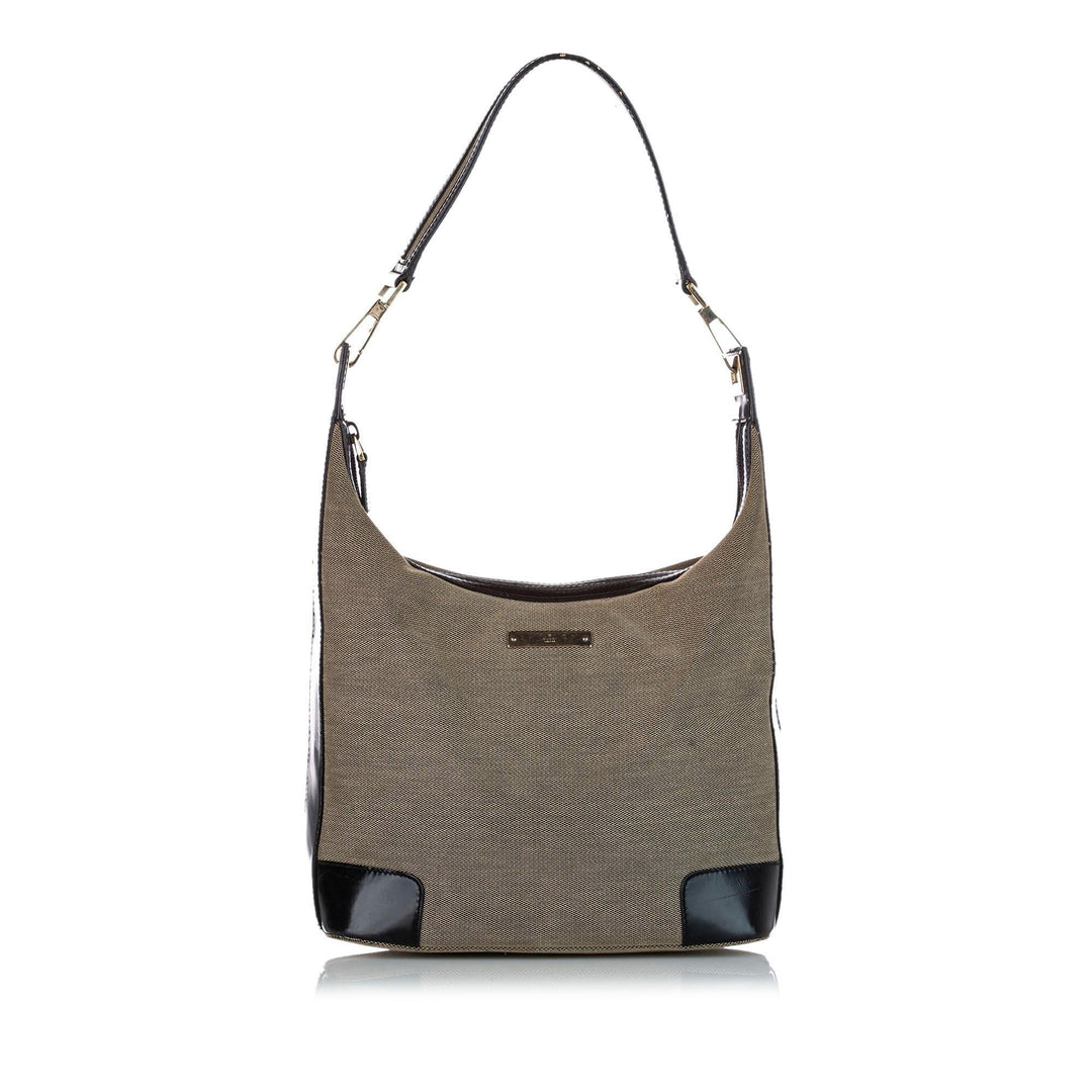 G*G Canvas Web Shoulder Bag (SHG-20774)