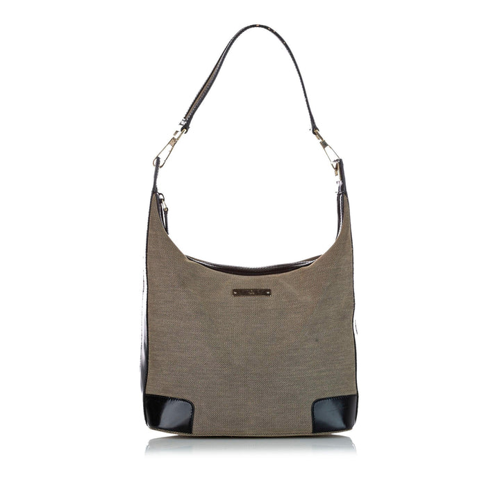 G*G Canvas Web Shoulder Bag (SHG-20774)