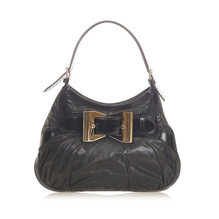 G*G Dialux Queen Leather Hobo Bag (SHG-19693)