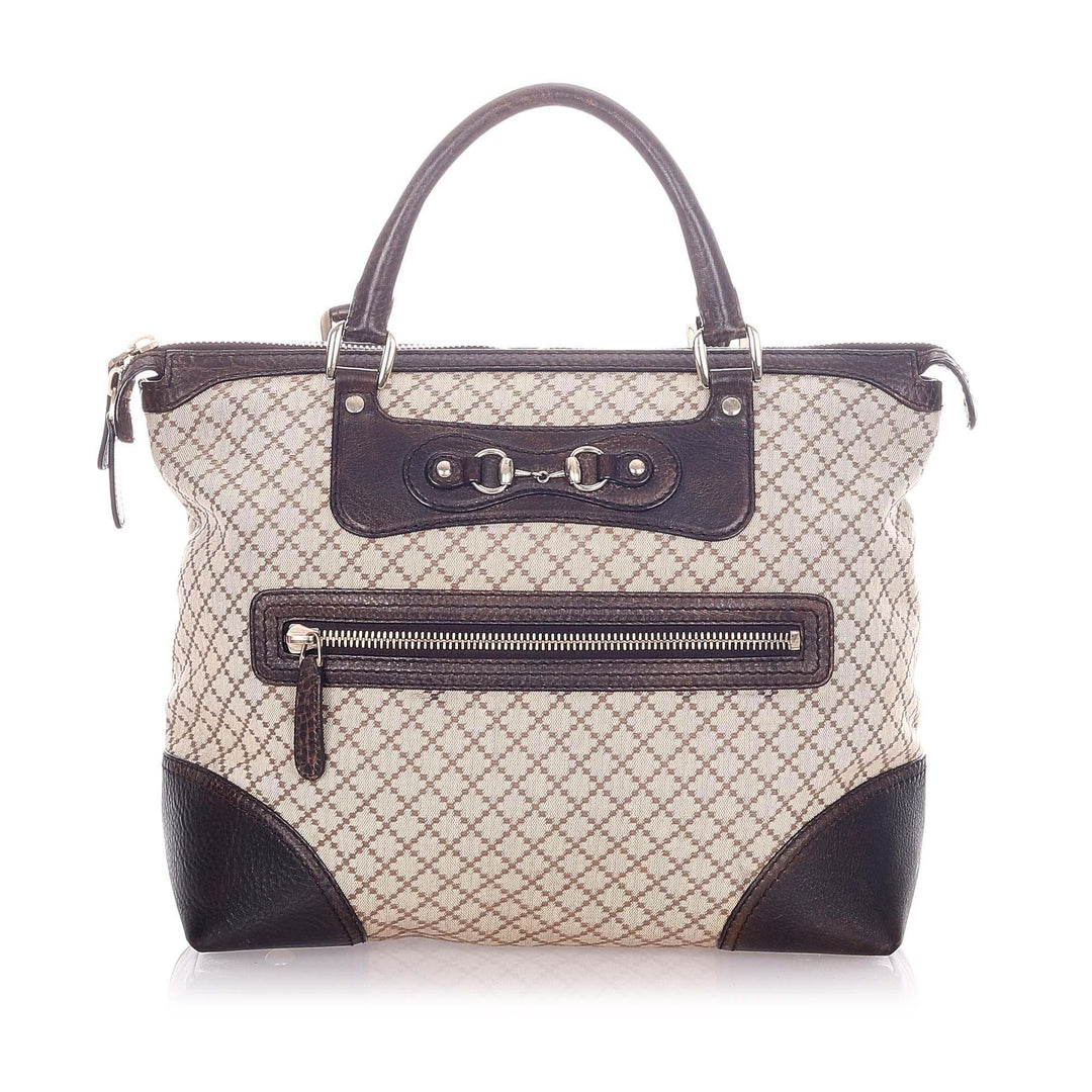 G*G Diamante Horsebit Catherine Handbag (SHG-20381)