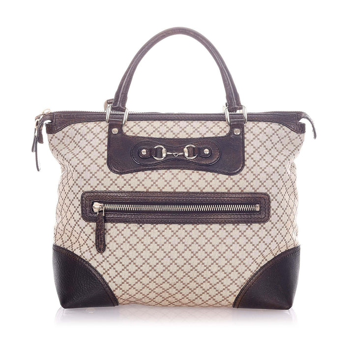 G*G Diamante Horsebit Catherine Handbag (SHG-20381)