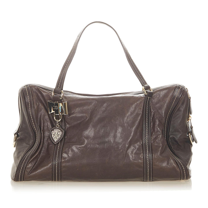 G*G Duchessa Leather Handbag (SHG-19365)