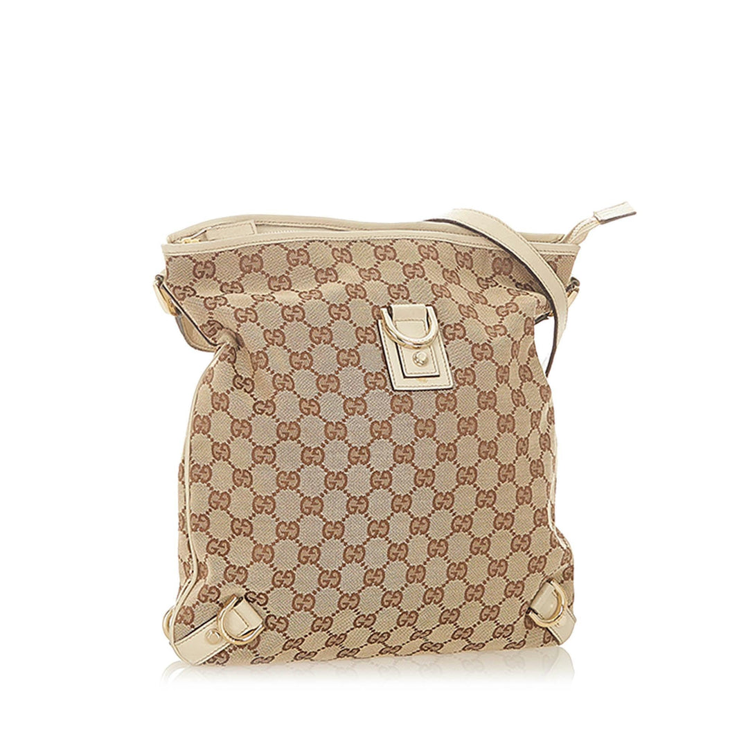 G*G GG Canvas Abbey D-Ring Crossbody Bag (SHG-19983)