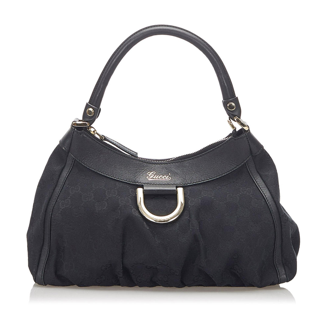 G*G GG Canvas Abbey D-Ring Shoulder Bag (SHG-18779)