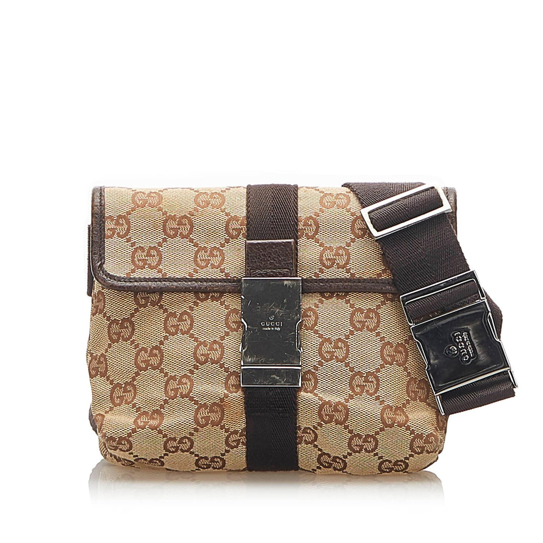 G*G GG Canvas Belt Bag (SHG-18559)