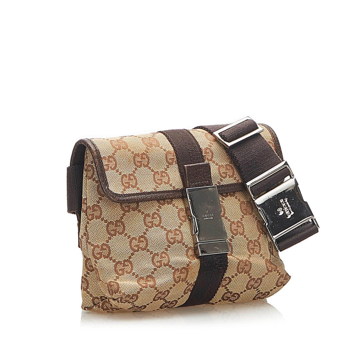 G*G GG Canvas Belt Bag (SHG-18559)