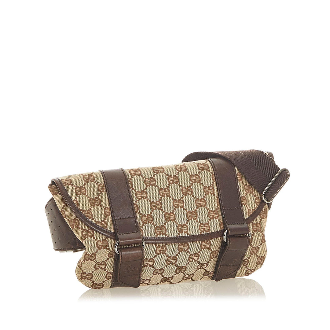 G*G GG Canvas Belt Bag (SHG-19709)