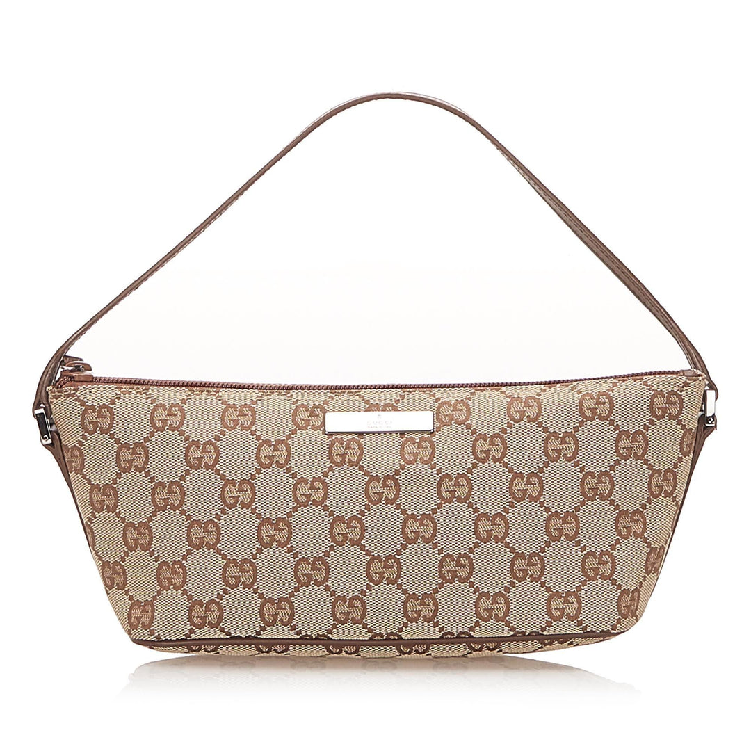 G*G GG Canvas Boat Baguette (SHG-18991)