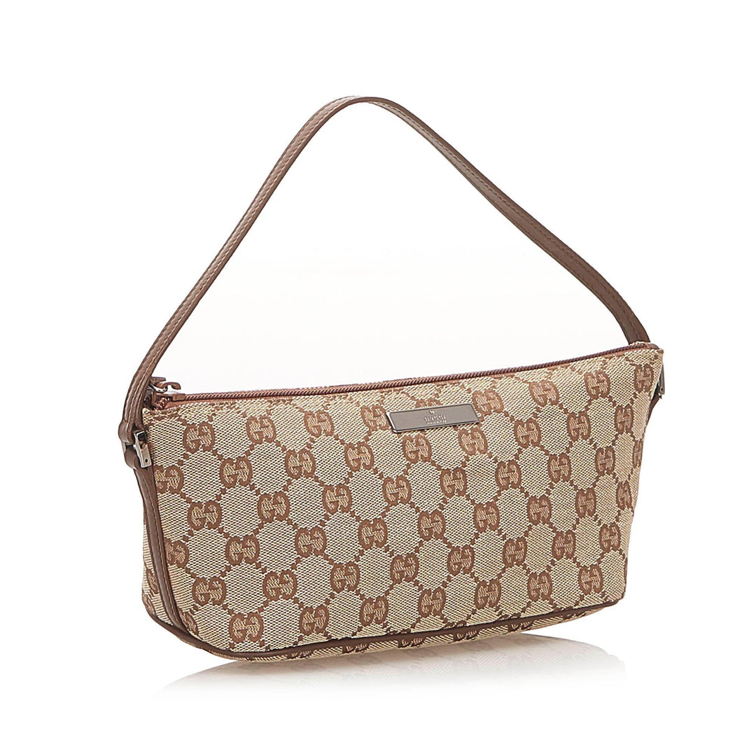 G*G GG Canvas Boat Baguette (SHG-18991)