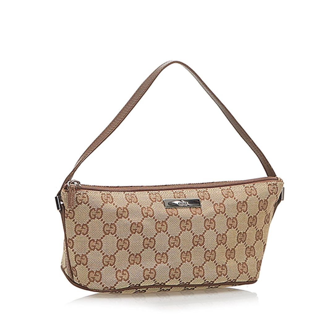 G*G GG Canvas Boat Baguette (SHG-19181)