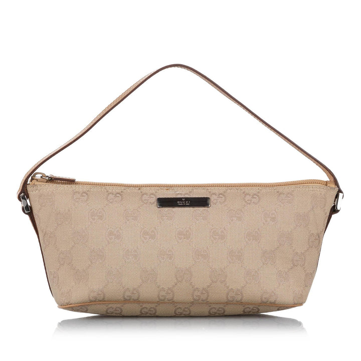 G*G GG Canvas Boat Baguette (SHG-19335)