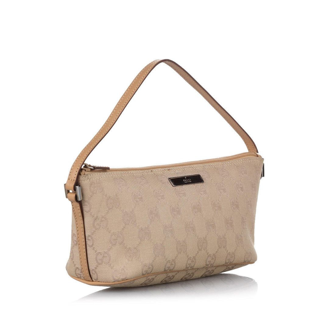 G*G GG Canvas Boat Baguette (SHG-19335)