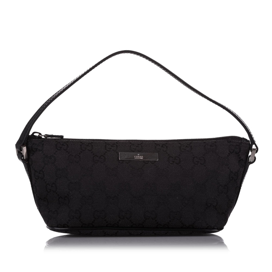 G*G GG Canvas Boat Baguette (SHG-19402)