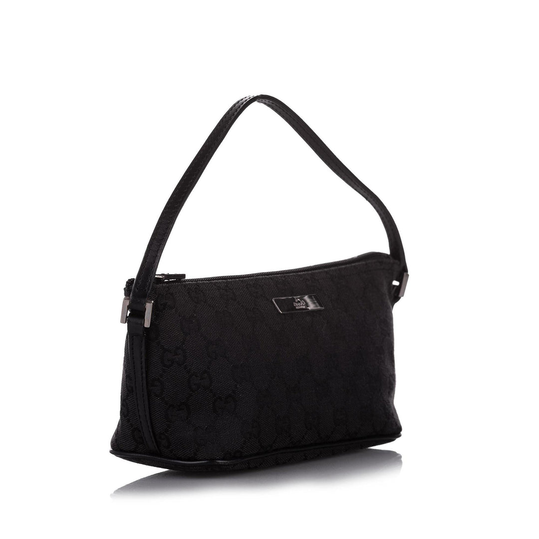 G*G GG Canvas Boat Baguette (SHG-19402)