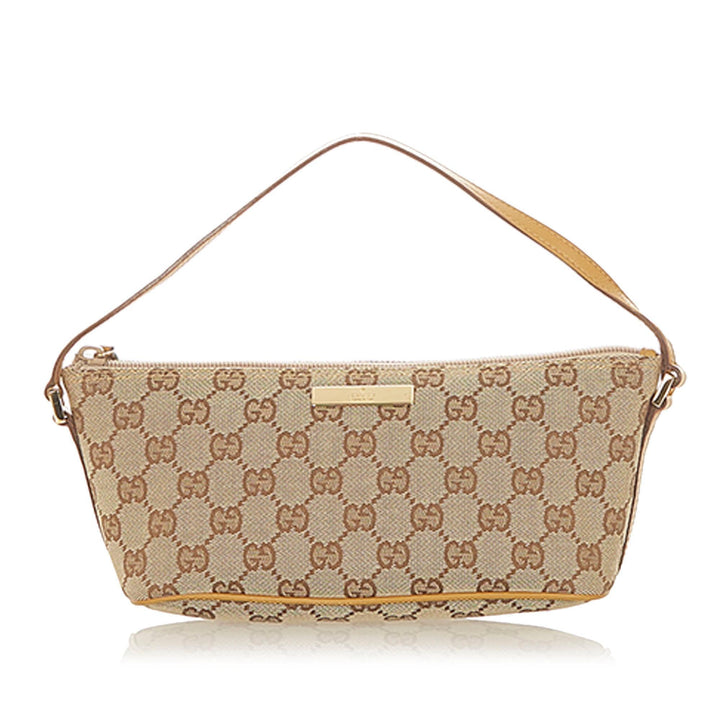 G*G GG Canvas Boat Baguette (SHG-19710)