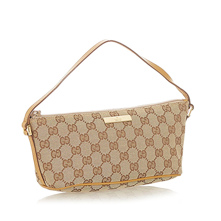 G*G GG Canvas Boat Baguette (SHG-19710)