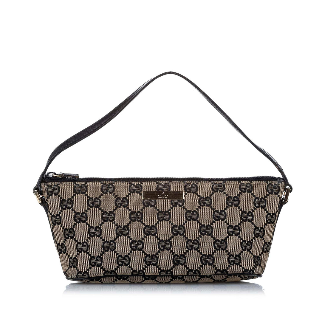 G*G GG Canvas Boat Baguette (SHG-19848)
