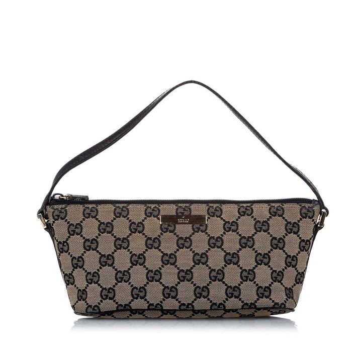 G*G GG Canvas Boat Baguette (SHG-19848)
