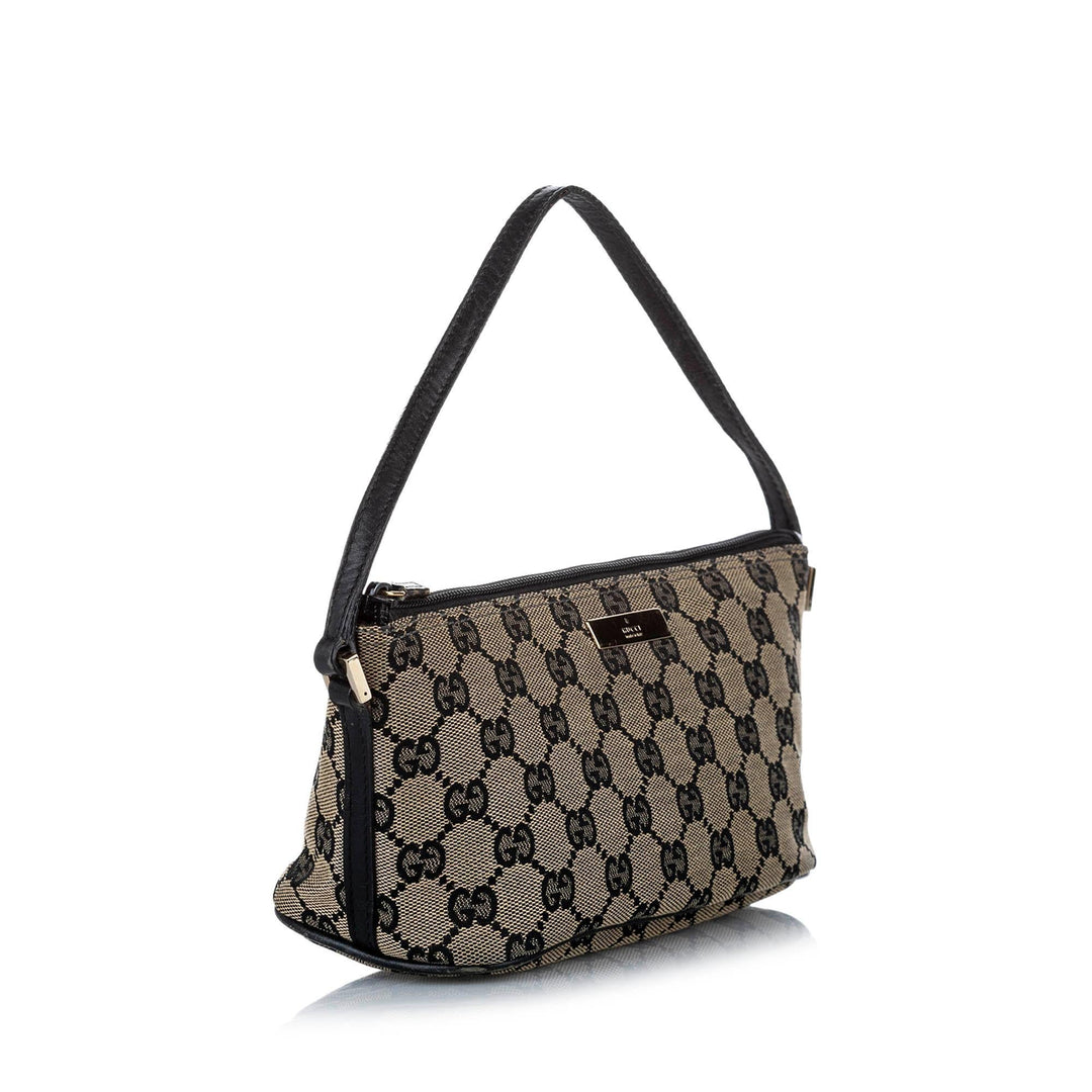 G*G GG Canvas Boat Baguette (SHG-19848)