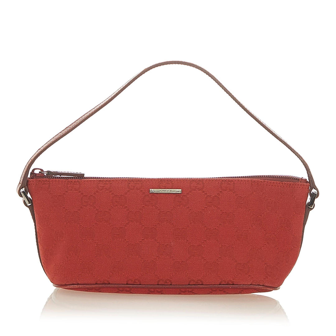 G*G GG Canvas Boat Baguette (SHG-20290)