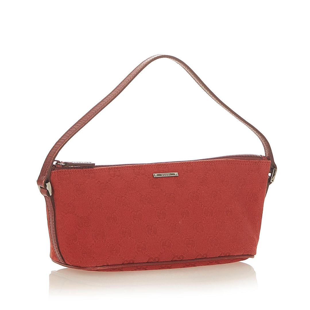 G*G GG Canvas Boat Baguette (SHG-20290)