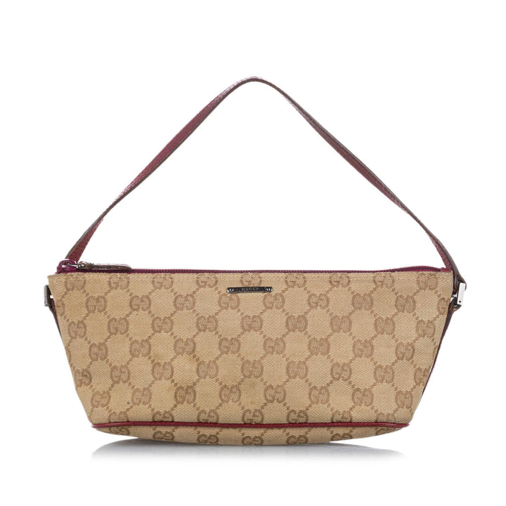 G*G GG Canvas Boat Baguette (SHG-20461)