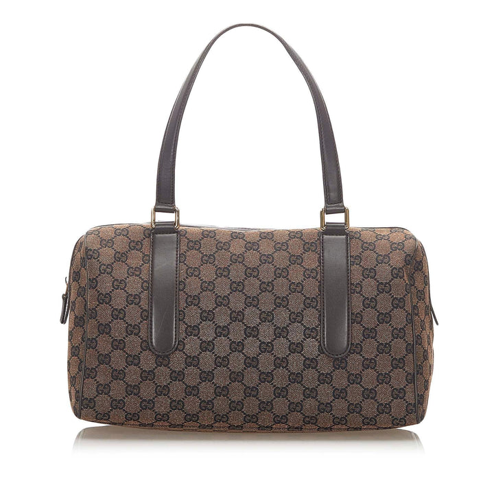 G*G GG Canvas Boston Bag (SHG-19060)