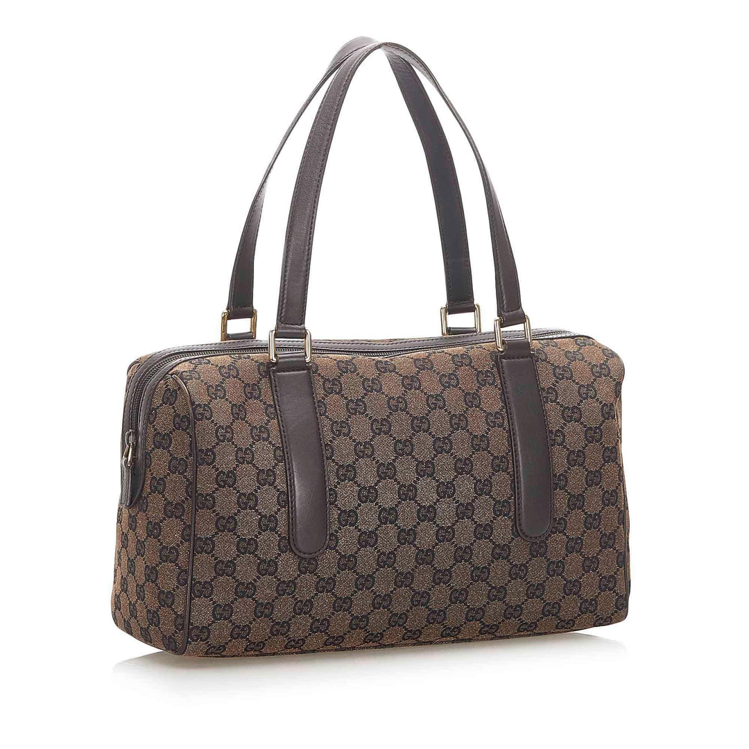 G*G GG Canvas Boston Bag (SHG-19060)