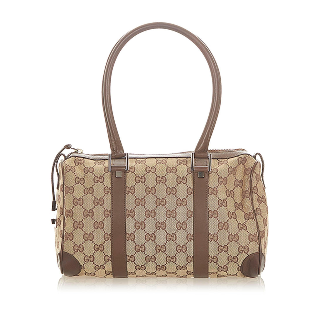 G*G GG Canvas Boston Bag (SHG-19674)