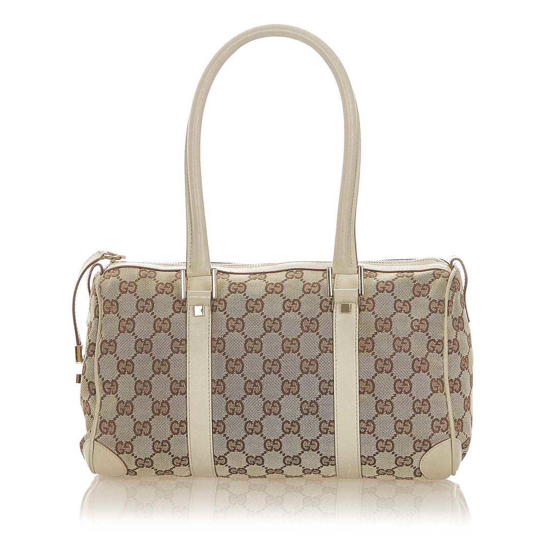 G*G GG Canvas Boston Bag (SHG-20383)