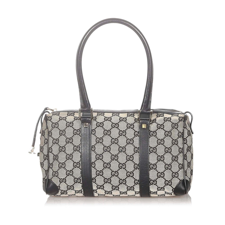 G*G GG Canvas Boston Bag (SHG-20822)