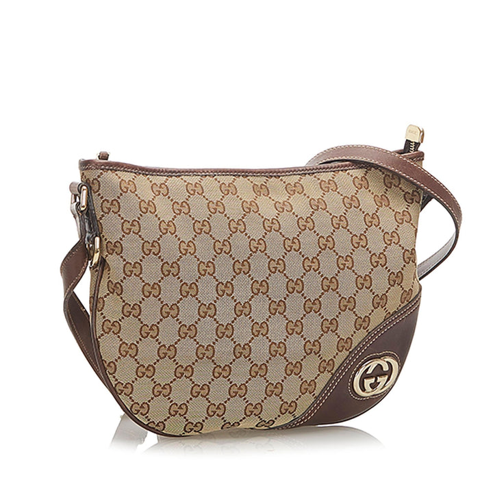 G*G GG Canvas Britt Crossbody Bag (SHG-19078)