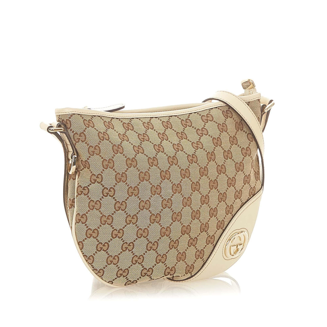 G*G GG Canvas Britt Crossbody Bag (SHG-19984)