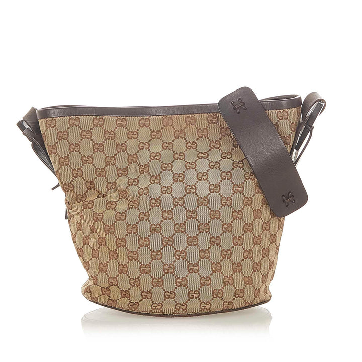 G*G GG Canvas Bucket Bag (SHG-19472)