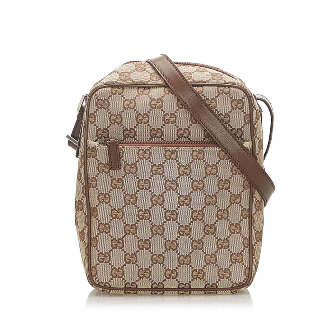 G*G GG Canvas Crossbody Bag (SHG-18887)
