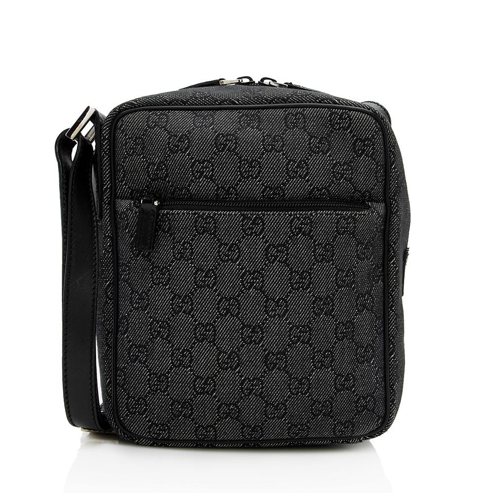 G*G GG Canvas Flight Crossbody Bag (SHF-14500)