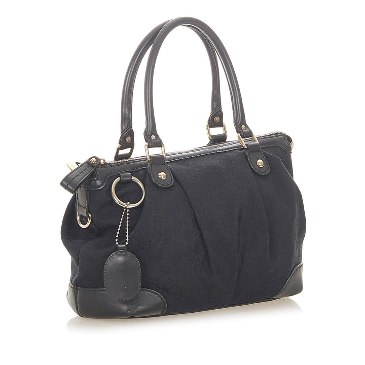 G*G GG Canvas Sukey Satchel (SHG-19370)