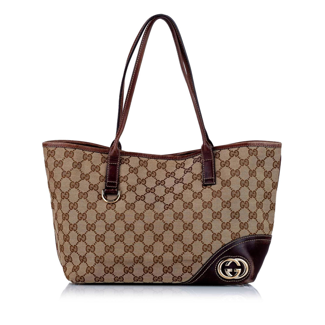 G*G GG Canvas Tote Bag (SHG-20890)