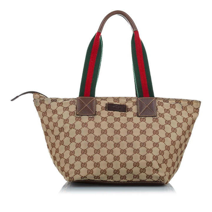 G*G GG Canvas Web Handbag (SHG-20463)